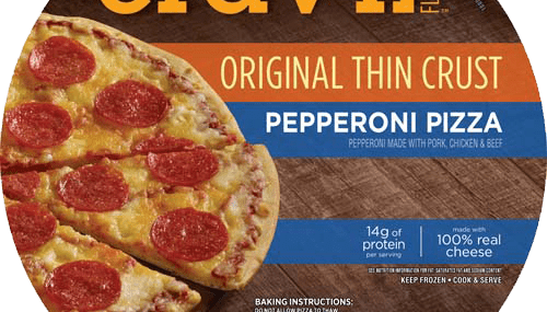 Save $1.00 off (2) Crav’n Original Thin Crust Pizza Coupon