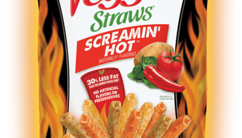 Save $1.00 off (1) Sensible Portions Screamin Hot Veggie Straws Coupon