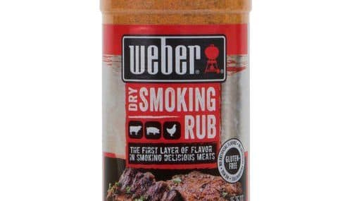 Save $0.75 off (1) Weber Dry Smoking Rub Coupon
