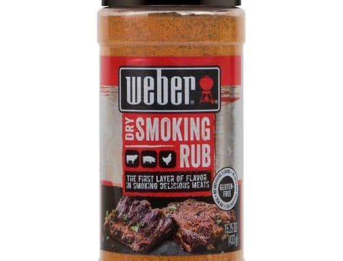 Save $0.75 off (1) Weber Dry Smoking Rub Coupon