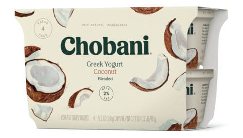 Save $1.00 off (10) Chobani Coconut Blended Yogurt Coupon