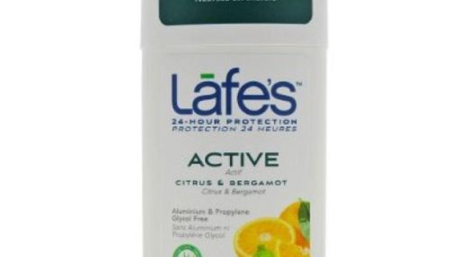 Save $1.00 off (1) Lafe’s Active Citrus & Bergamot Deodorant Coupon