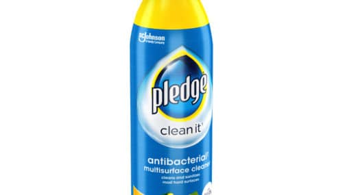 Save $0.50 off (1) Pledge Multisurface Cleaner Printable Coupon