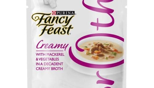 Save $1.25 off (6) Fancy Feast Creamy Broths Complement Coupon