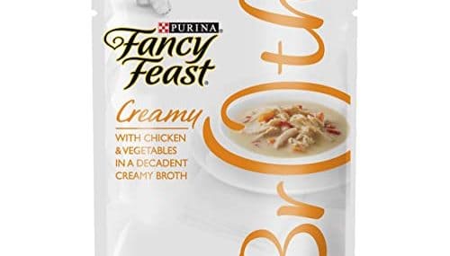 Save $1.25 of (6) Fancy Feast Creamy Broths with Chicken Coupon