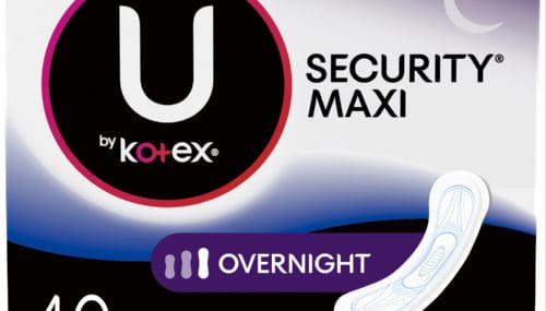 Save $1.50 off (1) Kotex U Security Maxi Pads Coupon