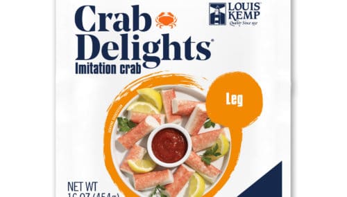 Save $1.00 off (1) Louis Kemp Crab Delights Coupon