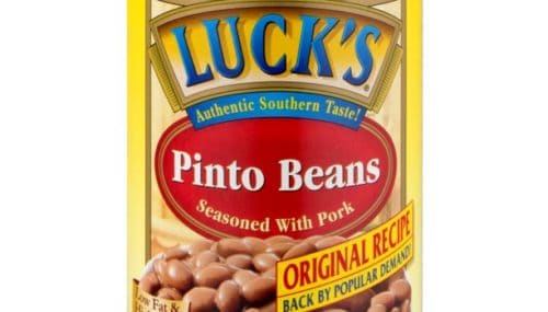 Save $0.25 off (1) Luck’s Southern Pinto Beans Printable Coupon