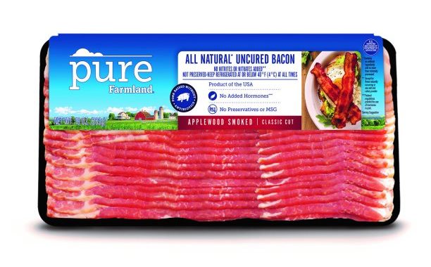 Save $1.00 off (1) Pure Farmland Uncured Bacon Coupon