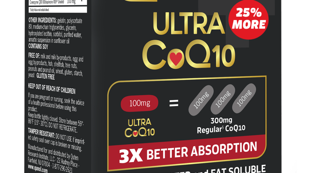 Save 2.00 off (1) Qunol Ultra CoQ10 Supplement Coupon