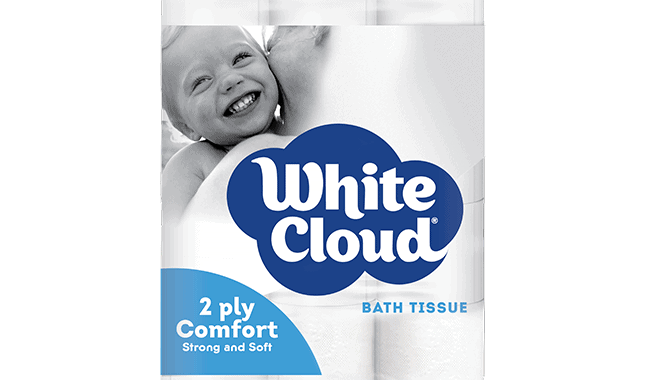Save $2.00 off (1) White Cloud 2 Ply Comfort Bath Tissue Coupon