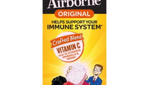 Save $1.00 off (1) Airborne Original Crafted Blend Vitamin-C Coupon