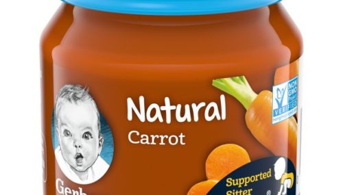 Save $1.00 off (2) Gerber Natural Carrot Baby Food Coupon