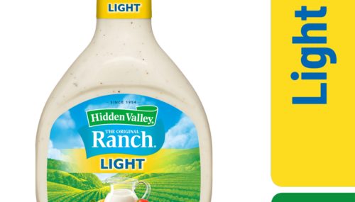 Save $0.50 off (1) Hidden Valley Ranch Light Salad Dressing Coupon