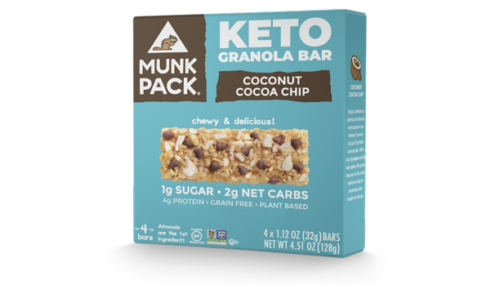 Buy (1) Get (1) FREE Munk Pack Coconut Cocoa Chip Keto Bar Coupon