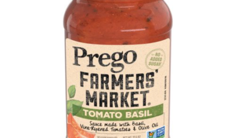 Save $0.75 off (1) Prego Farmers’ Market Sauce Printable Coupon