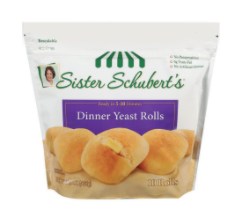 Save $1.00 off (2) Sister Schubert’s Frozen Dinner Yeast Rolls Printable Coupon