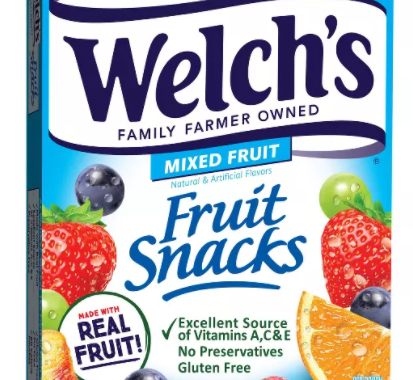 Save $1.00 off (2) Welch’s Fruit Snacks Printable Coupon Exp: 2/1/21
