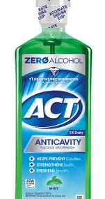 Save $1.00 off (1) ACT Anticavity Fluoride Mouthwash Coupon