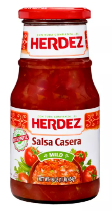 Save $1.00 off (2) Herdez Salsa Printable Coupon