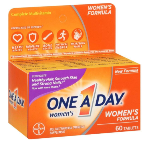 Save $4.00 off (1) One A Day Multivitamins Printable Coupon