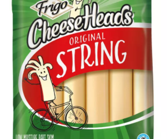 Save $0.55 off (1) Frigo® Cheese Heads® Printable Coupon