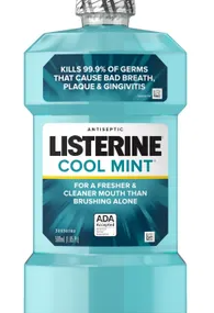 Save $1.00 off (1) Listerine Mouthwash Product Printable Coupon
