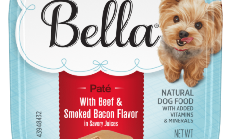 Save $1.75 off (4) Bella® Wet Dog Food Printable Coupon