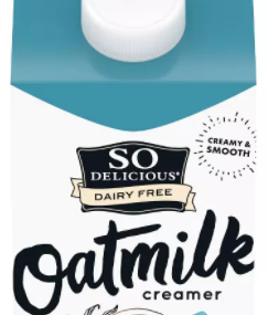 Save $1.50 off (1) So Delicious Oatmilk Creamer Printable Coupon