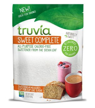 Save $1.50 off (1) Truvia Sweet Complete® Printable Coupon