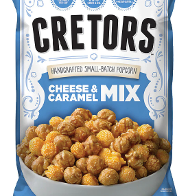 Save $1.50 off (2) Bags of Cretors™ Popcorn Printable Coupon