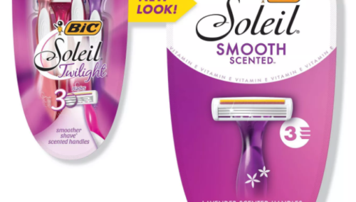 Save $4.00 off (1) BIC ® Soleil® Disposable Razor Pack Printable Coupon