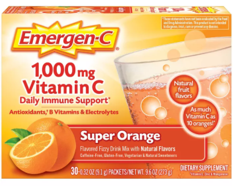 Save $1.00 off (1) Emergen-C Printable Coupon