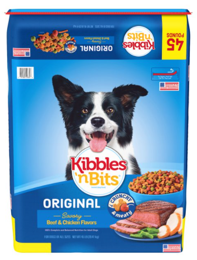Save $1.00 off (1) Bag of Kibbles ‘n Bits® Dry Dog Food Printable Coupon