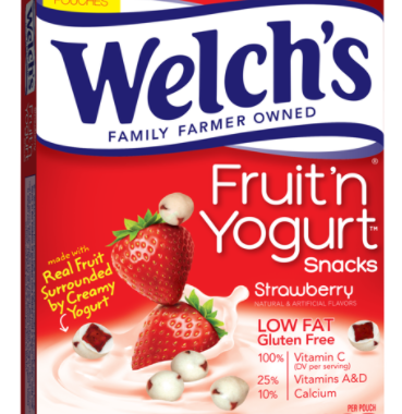 Save $0.50 off (1) Welch’s® Fruit ‘n Yogurt™ Snacks Printable Coupon