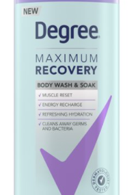 Save $2.00 off (1) Degree Maximum Recovery Body Wash & Soak Printable Coupon