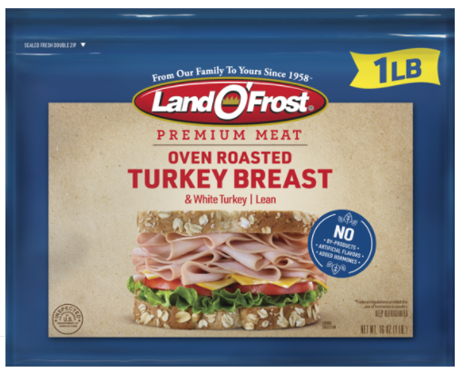 Save $0.75 off (1) Land O’Frost Premium Meat Printable Coupon