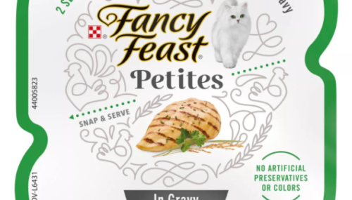 Save $2.00 off (4) Fancy Feast® Petites Wet Cat Food Printable Coupon