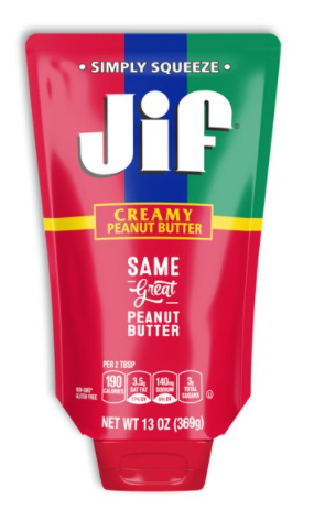 Save $1.00 off (1) Jif® Squeeze Peanut Butter Product Printable Coupon