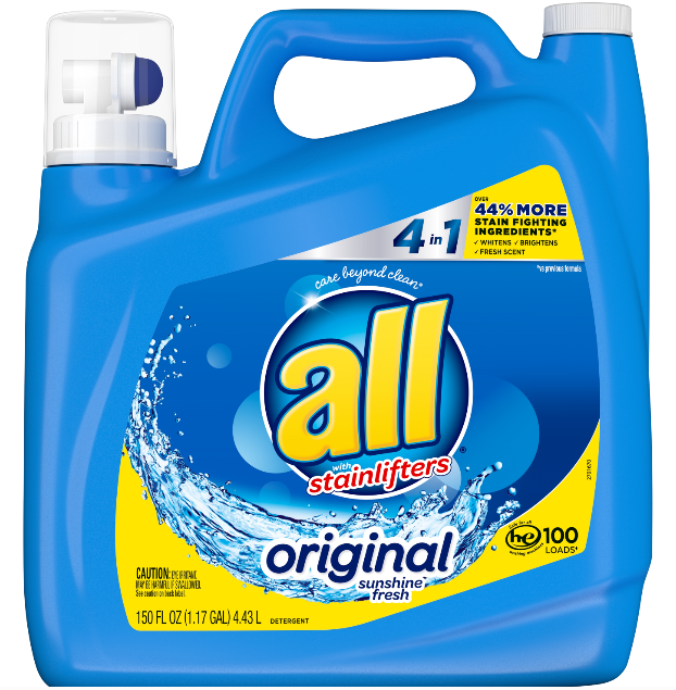 all Blue Liquid Laundry Detergent
