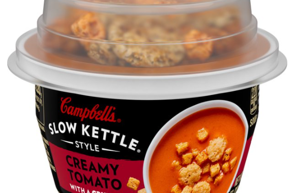 Save $0.75 off (1) Campbell’s® Soup with Crunchy Toppings Printable Coupon
