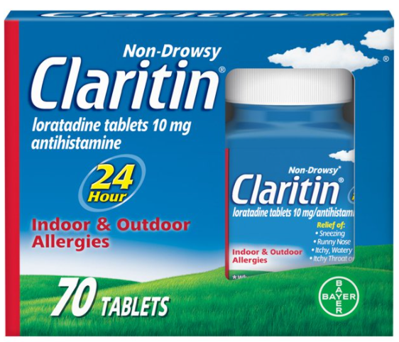 Save $8.00 off (1) Claritin® Product Printable Coupon