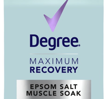 Save $2.00 off (1) Degree Maximum Recovery Epsom Salt Printable Coupon