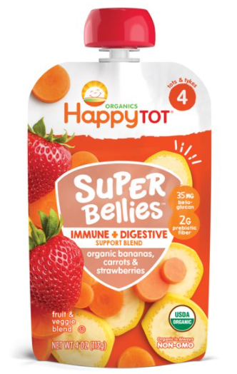 Save $1.00 off (3) Happy Tot Organics Pouches Printable Coupon