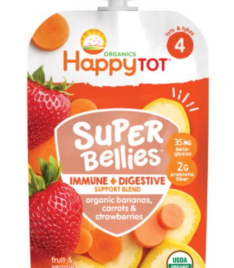 Save $1.00 off (3) Happy Tot Organics Pouches Printable Coupon