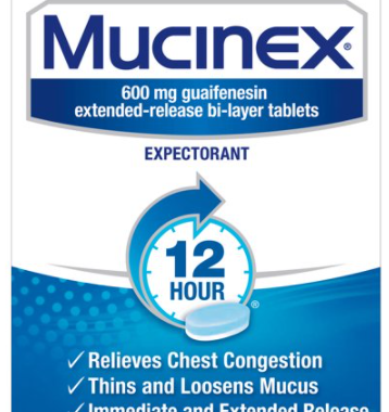 Save $5.00 off (1) Mucinex Product Printable Coupon