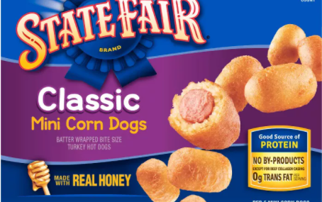 Save $0.75 off (1) Package of State Fair® Mini Corn Dogs Printable Coupon