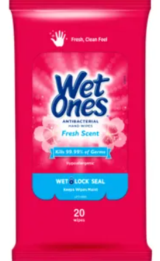 Save $1.00 off (2) Wet Ones® Hand Wipes Printable Coupon
