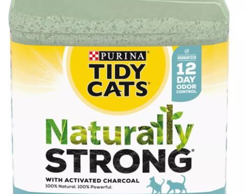 Save $2.25 off (1) TIDY CATS® Naturally Strong® Cat Litter Printable Coupon