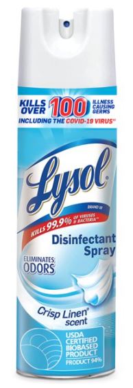 Save $0.50 off (1) Lysol® Product Printable Coupon